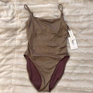 One Piece Shimmer Swimsuit